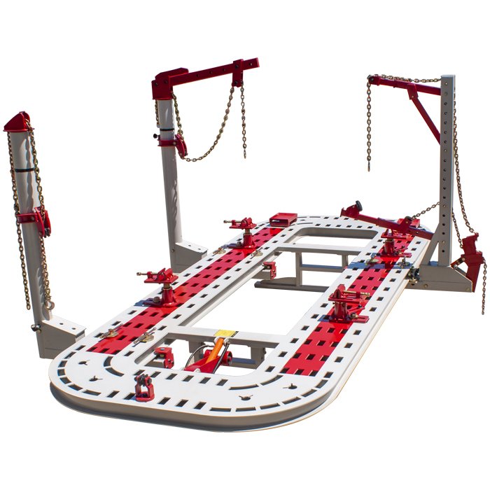 Factory Price Three Towers Auto Body Collision Frame Repair Machine Frame Machine Car Repair Straighten Bench Girder Calibrator